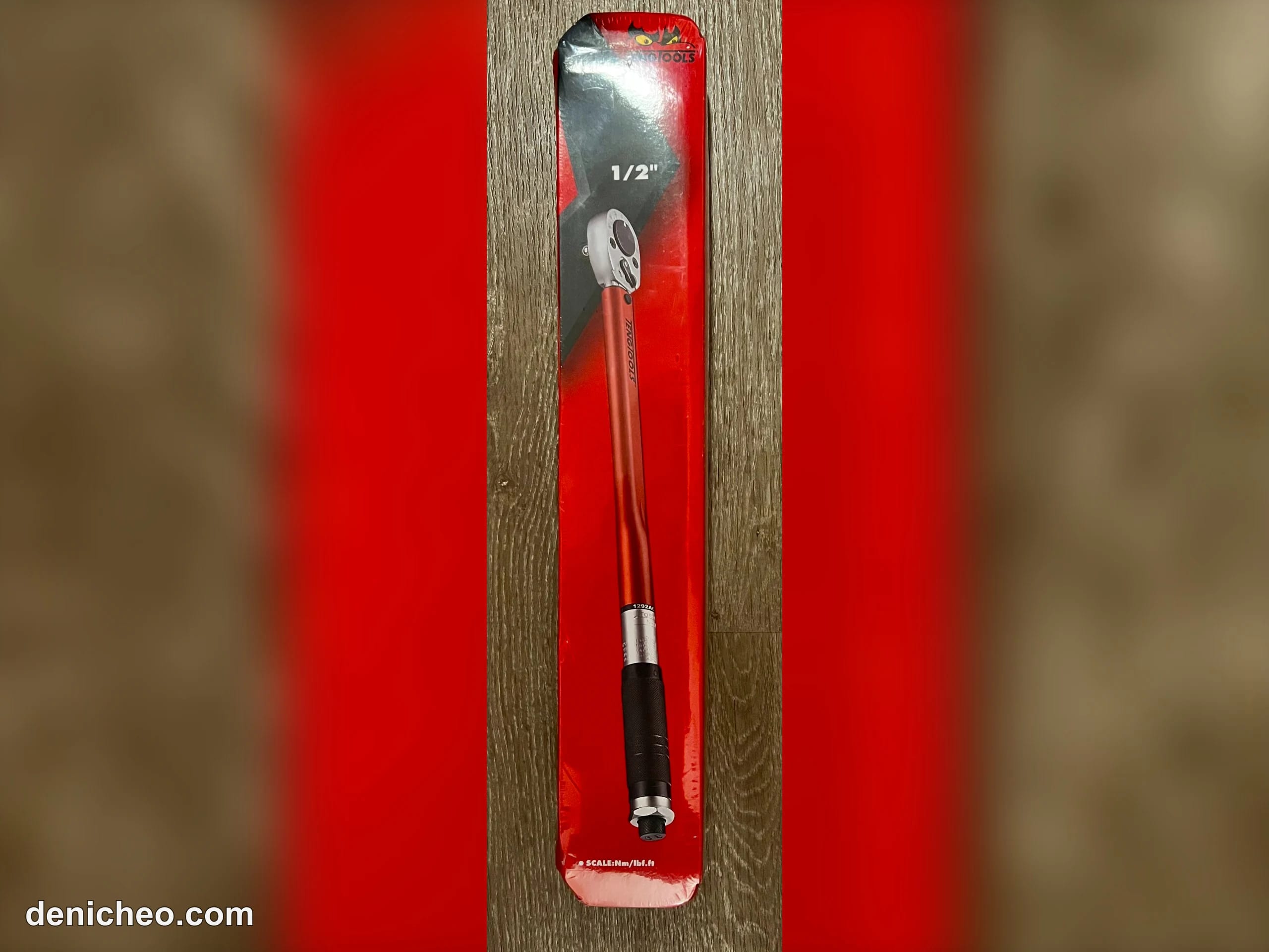 Clé dynamométrique 40-210 N-m 1/2" Teng Tools - Pro - 465mm - Serrage et contrôle du couple - Mécanique - NEUF · photo 1