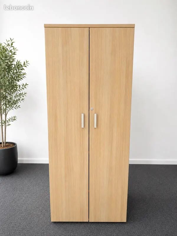Armoire professionnelle en Bois – 200 x 80 x 44 cm · photo 1