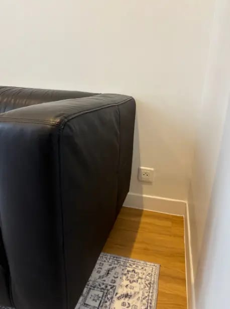 Canapé IKEA KLIPPAN Noir · photo 1