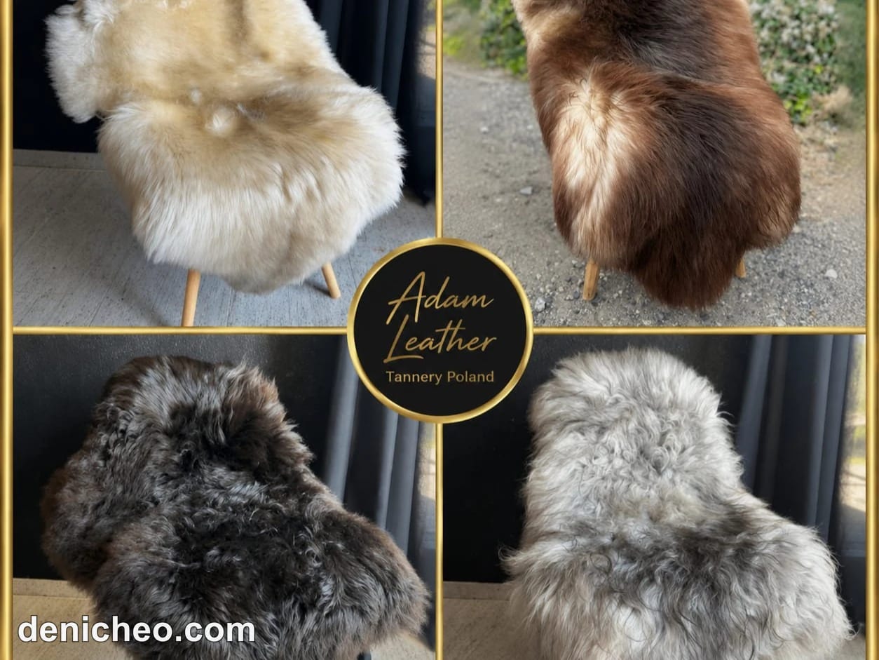 Peau de mouton naturelle Melerade - tapis et moquettes · photo 1